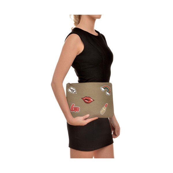 Zelena torba s printom Isabella Rhea-image-2