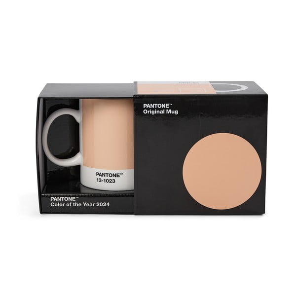 Narančasta keramička šalica 375 ml Peach Fuzz 13-1023 – Pantone-image-2