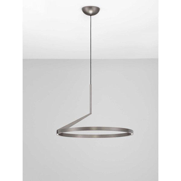 LED viseća svjetiljka aluminijska s mogućnosti zatamnjivanja u srebrnoj boji ø 60 cm Tilia – Nova Luce-image-4