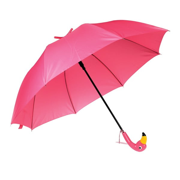 Ružičasti kišobran Rex London Flamingo, ⌀ 86 cm