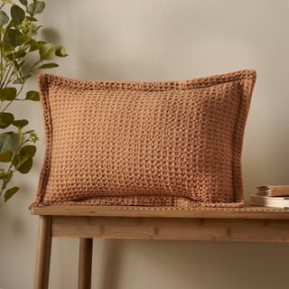 Pamučan ukrasni jastuk 30x50 cm Jaipur Chunky Waffle – Pineapple Elephant