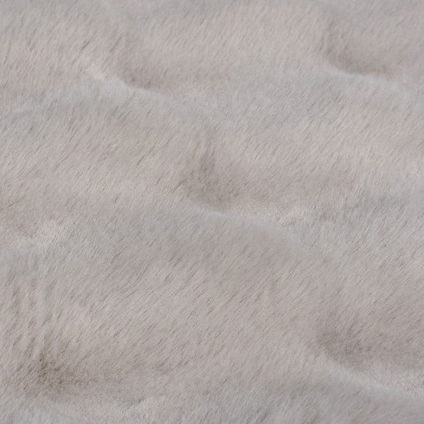 Svijetlo sivo sintetičko krzno 180x290 cm Waffle Faux Fur – Flair Rugs-image-2