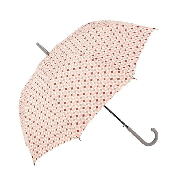 Štapni kišobran s ružičastim detaljima Print, ⌀ 97 cm