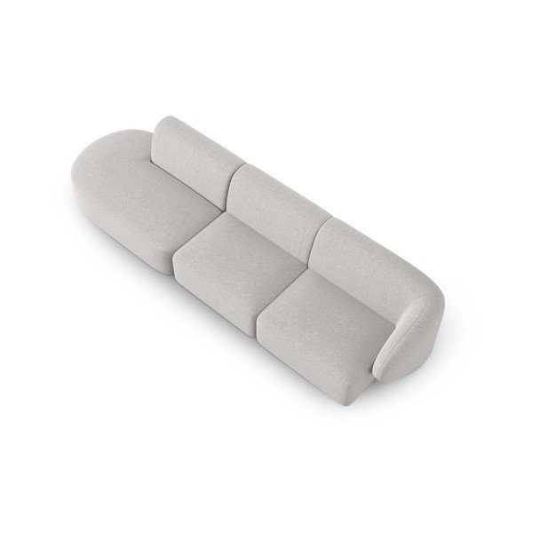 Svijetlo siva sofa od šenila s desnim kutom 311 cm Paolo – Milo Casa-image-1