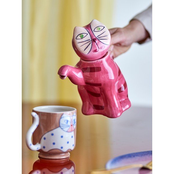 Ružičasti keramički čajnik 500 ml Missy – Bloomingville-image-1