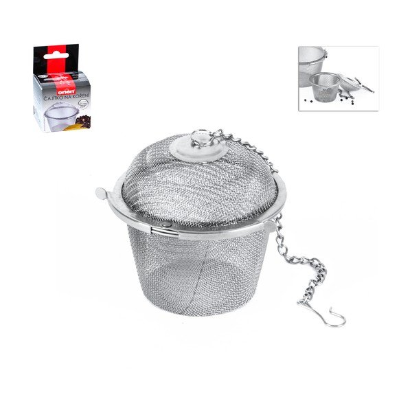 Viseća cjediljka za začine od nehrđajućeg čelika Orion, ø 6 cm-image-1