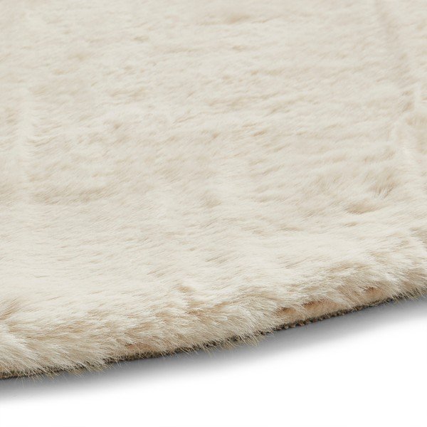 Kremasto bijeli tepih Think Rugs Teddy, ⌀ 120 cm-image-2