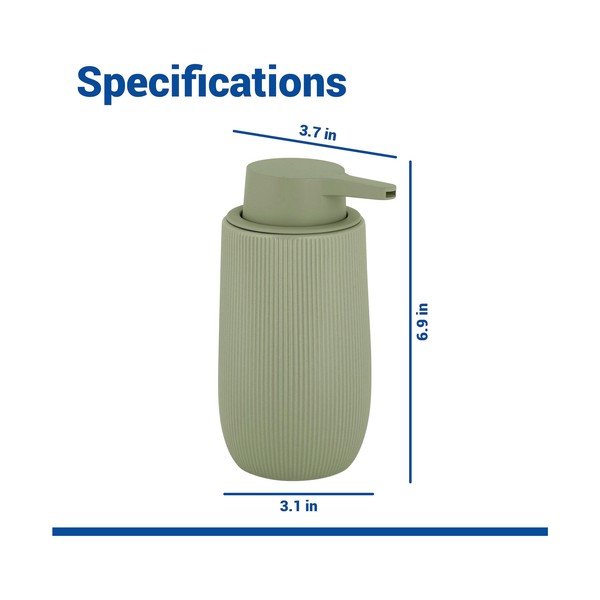 Zeleni plastičan dozator sapuna 400 ml Fablo – Wenko-image-4