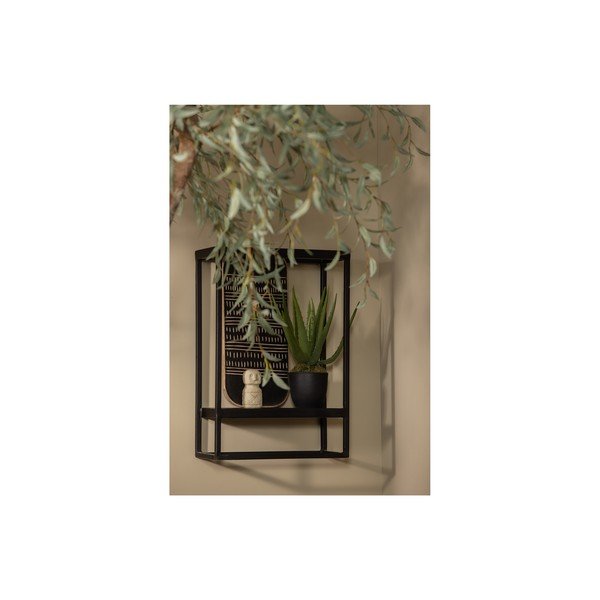 Crna metalna polica Febe - WOOOD-image-3