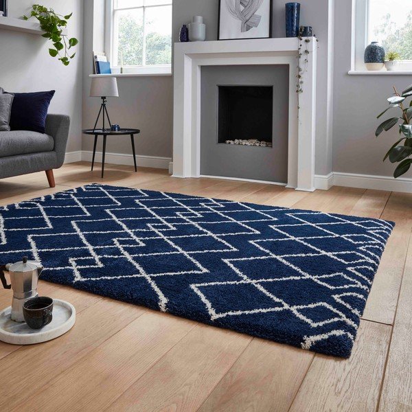 Tamno plavi tepih 120x170 cm Royal Nomadic – Think Rugs-image-2