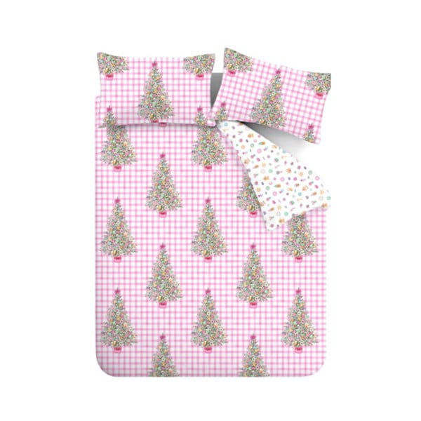 Ružičasta posteljina za krevet za jednu osobu 135x200 cm Sweets and Treats – Catherine Lansfield