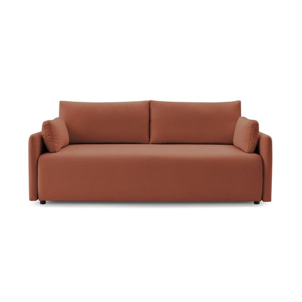 Narančasta sklopiva sofa 211 cm Marcel – Bobochic Paris