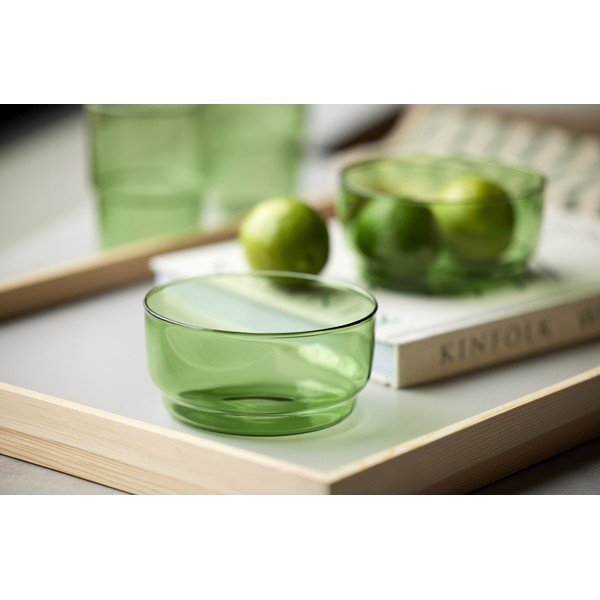 Zelene staklene zdjelice u setu 2 kom 500 ml Torino – Lyngby Glas-image-1