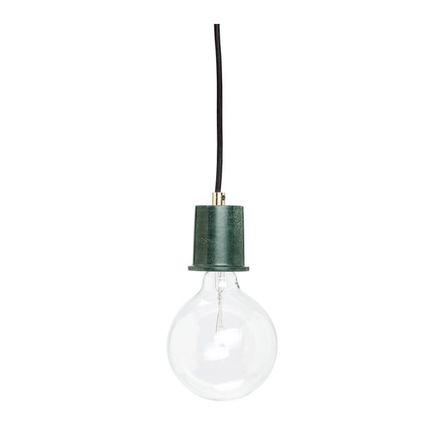 Hübsch Mara viseća svjetiljka sa zelenom utičnicom