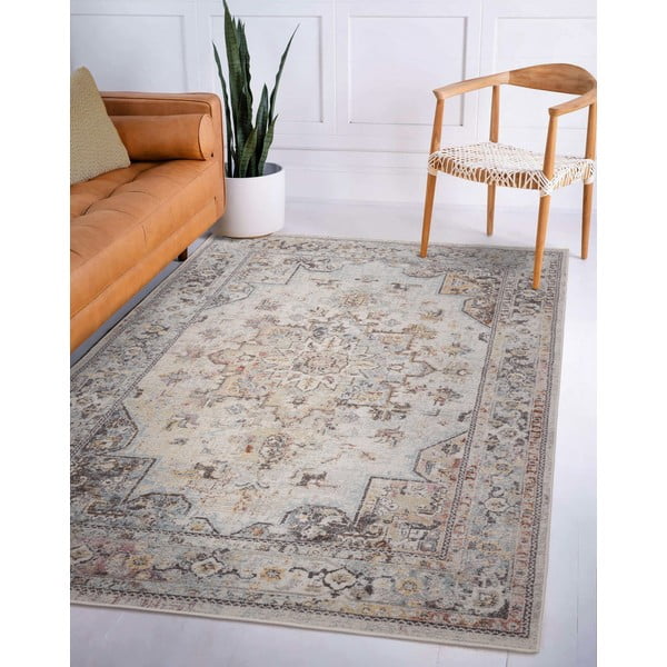 Krem tepih 200x290 cm Flores – Asiatic Carpets-image-2