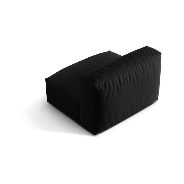 Crna modularna sjedeća garnitura (srednji modul ) Martina – Micadoni Home-image-3