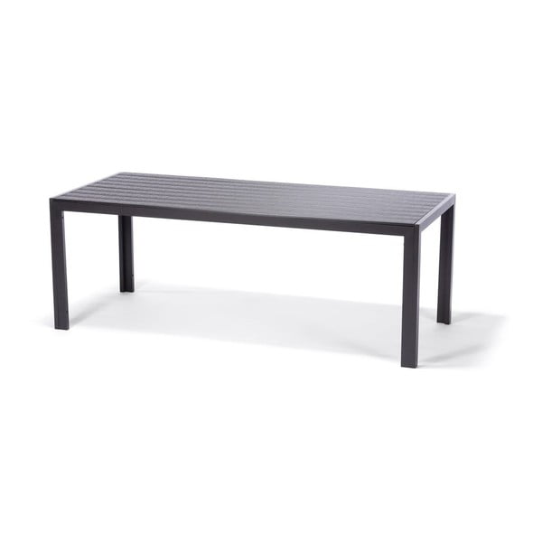 Vrtni blagovaonski set za 6 osoba sa sivim stolicama Joanna i stolom Viking, 90 x 205 cm-image-4