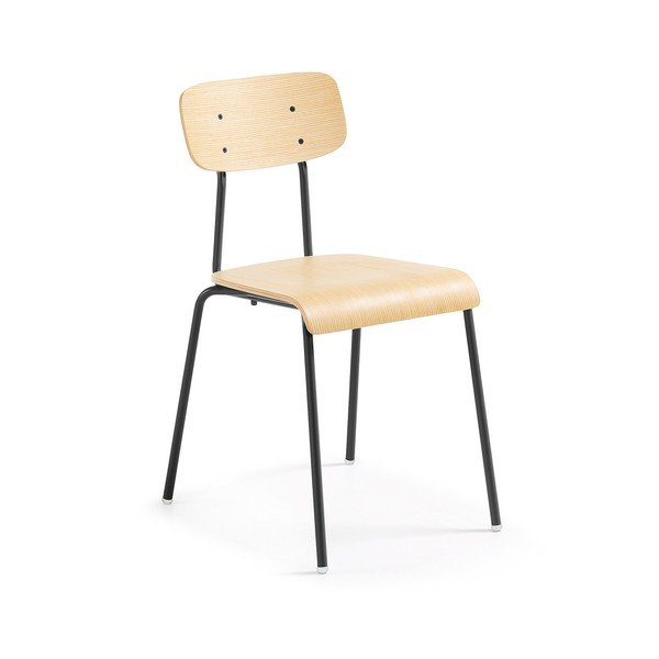 Set od 4 stolice s crnom La Forma Klee konstrukcijom-image-2