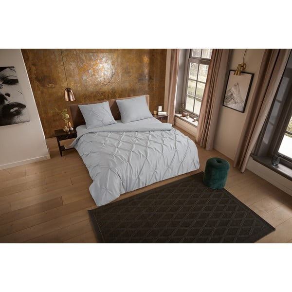 Siva posteljina za krevet za jednu osobu/za produženi krevet od mikrovlakana 140x220 cm Pure Elegance – Good Morning-image-3