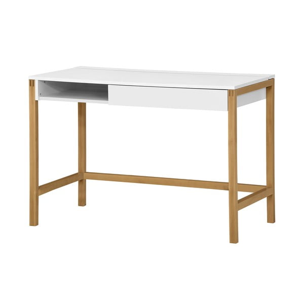 Radni stol s bijelom pločom Woodman NorthGate-image-2