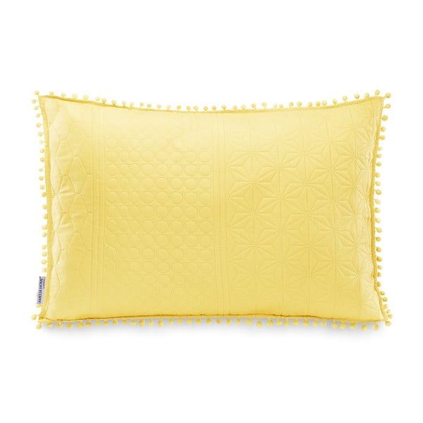 Žuti ukrasni jastuk AmeliaHome Meadore, 50 x 70 cm
