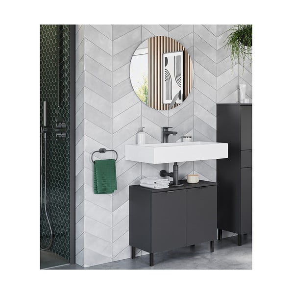 Antracitno sivi set namještaja za kupaonicu Arcena – Germania-image-1