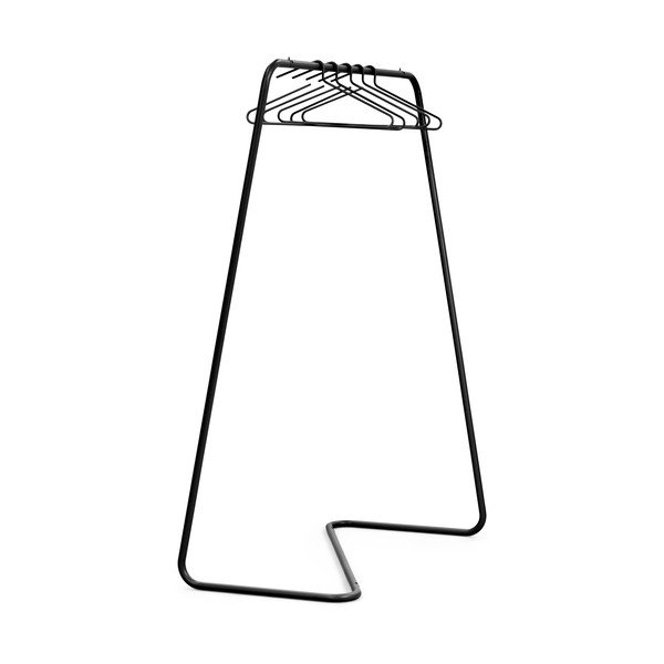 Crni željezni stalak za odjeću 118x160x57 cm Hang-On – Spinder Design