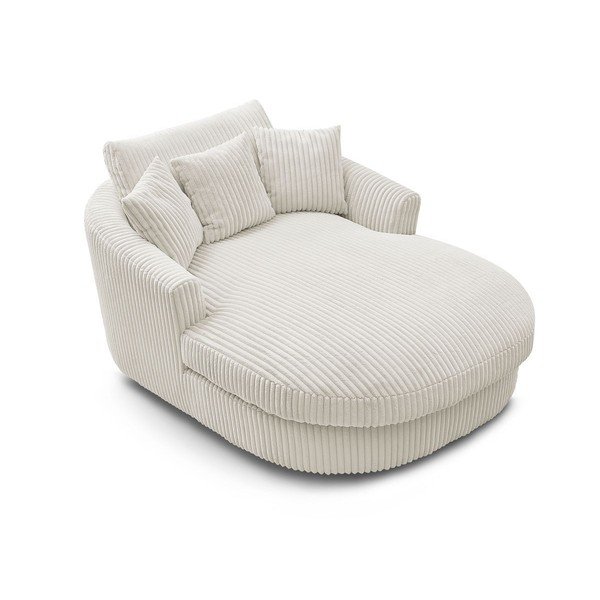 Bež fotelja od samta Belem – Bobochic Paris-image-4