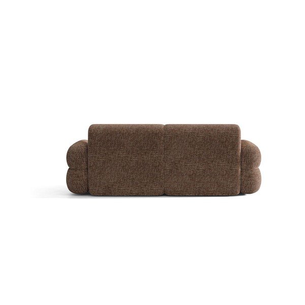 Smeđa sofa od šenila 220 cm Neo – Micadoni -image-3