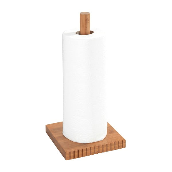 Držač za papirnate ručnike od bambusa u prirodnoj boji Mera – Wenko-image-3