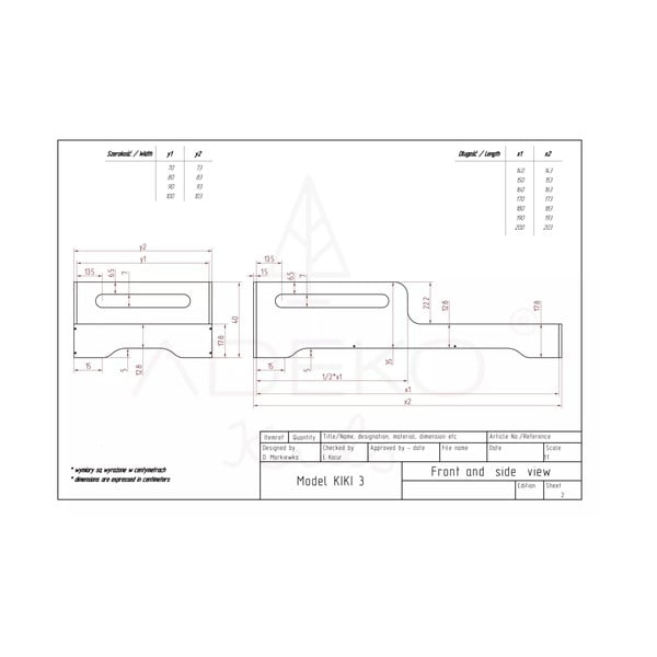 Dječji krevet 90x200 cm Kiki 3 - Adeko-image-3