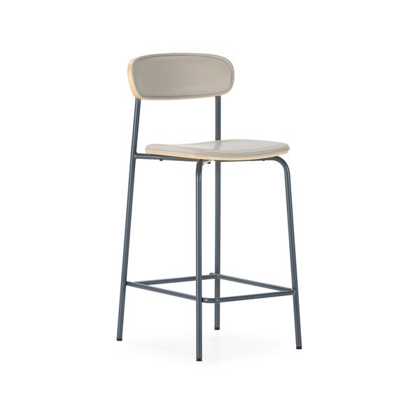 Bež podstavljene barske stolice u setu 2 kom (visine sjedala 65,5 cm) Saula – Marckeric