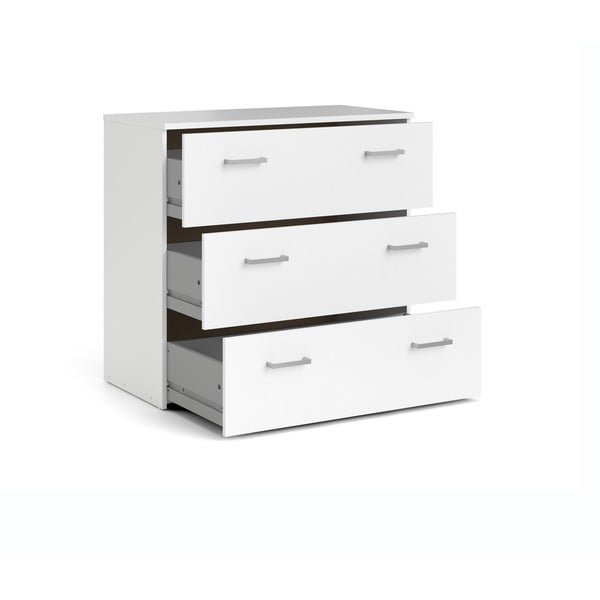 Bijela niska komoda 74x70 cm Space – Tvilum-image-3