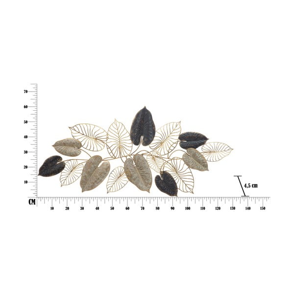 Metalna viseća dekoracija s uzorkom lišća Mauro Ferretti Century, -A-, 131 x 61 cm-image-2