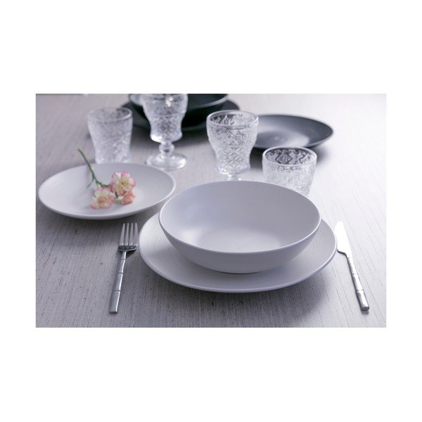 Set od 18 komada bijelog zemljanog posuđa Villa d'Este Baku-image-4