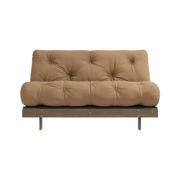 Svjetlo smeđa sklopiva sofa 140 cm Roots – Karup Design
