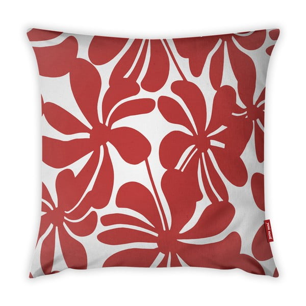Crveno-bijela navlaka za jastuk Vitaus Jungle Paradiso, 43 x 43 cm