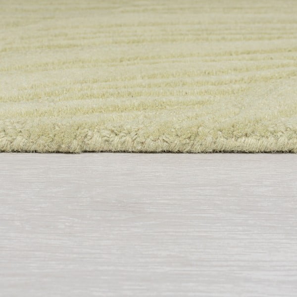 Zeleni vuneni tepih 200x290 cm Lino Leaf - Flair Rugs-image-4