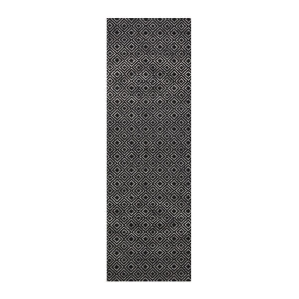 Sivo-crna staza Hanse Home Cook & Clean Tereza, 60 x 180 cm