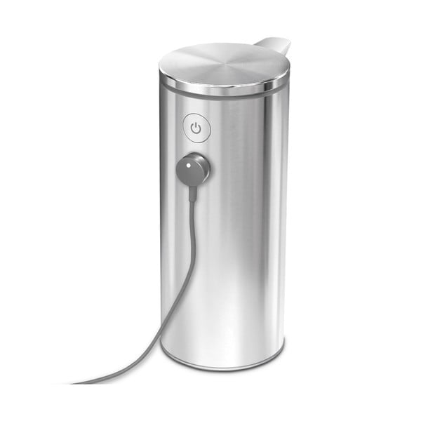 Sivi automatski čelični dozator sapuna 266 ml - simplehuman-image-1