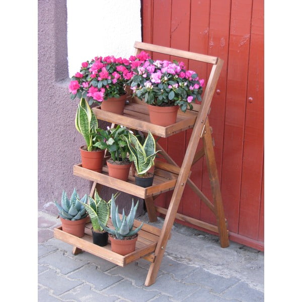 Drveni stalak za cvijeće - Rojaplast-image-1