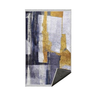 Žuti /tamno plavi periv tepih 80x150 cm Unique – Mila Home