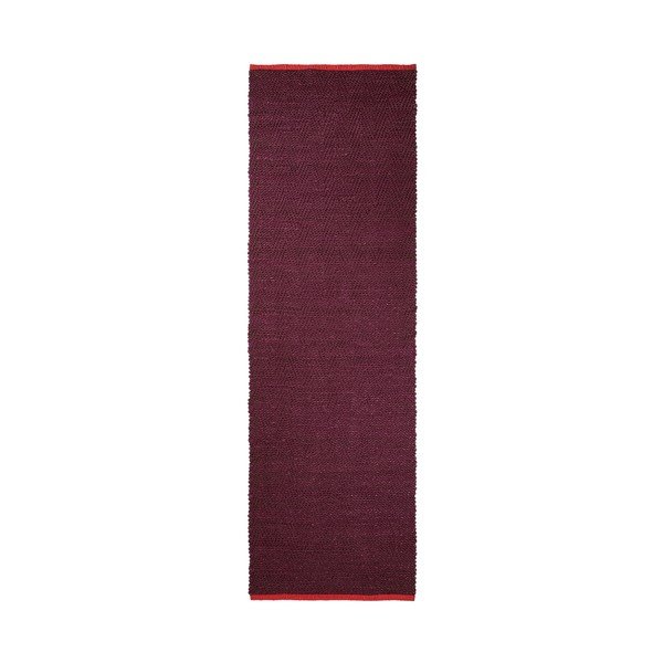 Bordo jutena staza 80x245 cm Notes – Mette Ditmer Denmark