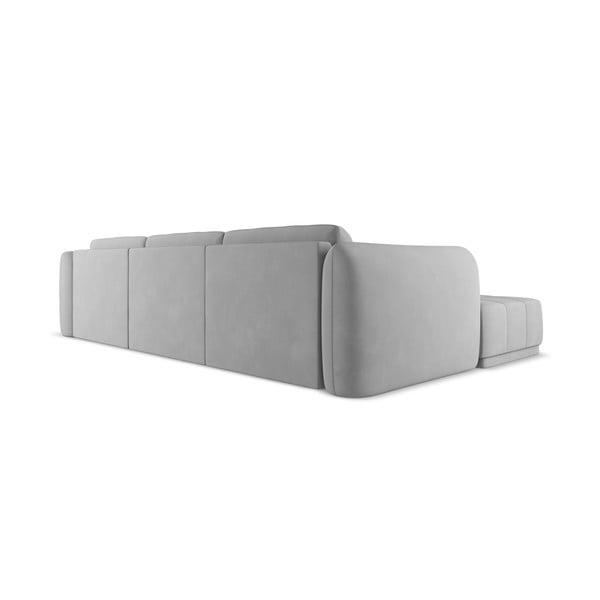 Svijetlo siva kutna garnitura (s lijevim kutom) Hoku – Makamii-image-4