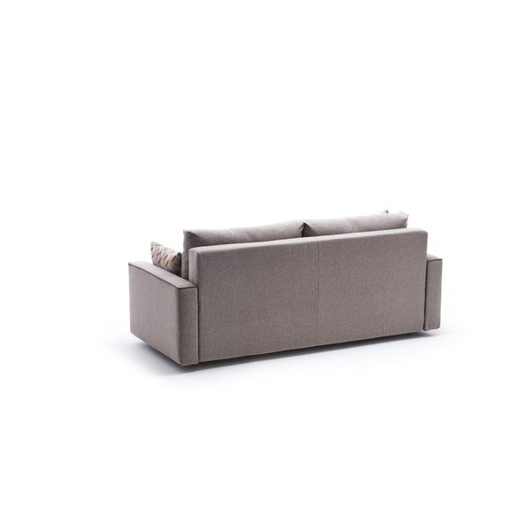 Svjetlo smeđa sklopiva sofa 215 cm Ece – Artie-image-2