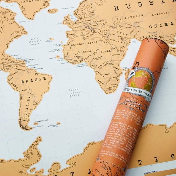 Karta za struganje 88x52 cm World Scratch Map – Ambiance-image-1