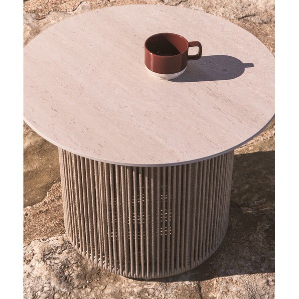 Metalni okrugao vrtni stolić ø 55 cm Orosei – Kave Home-image-2