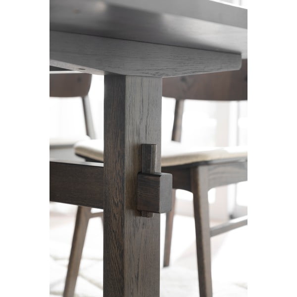 Blagovaonski stol na razvlačenje s pločom u dekoru hrasta 240x95 cm Westville - Rowico-image-4