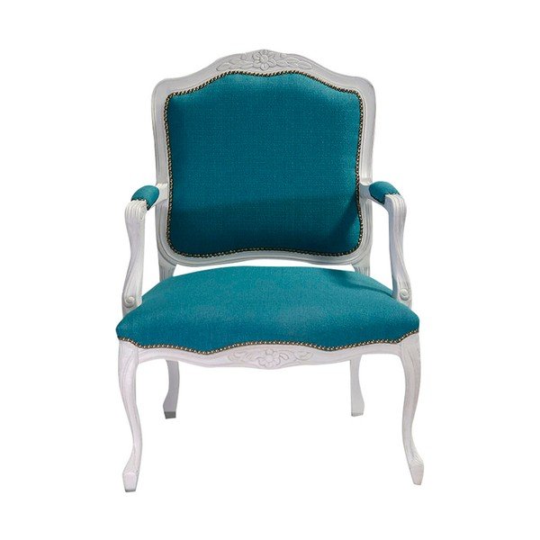 Plavo-bijela Evergreen House Patchwork Ocean stolica-image-1