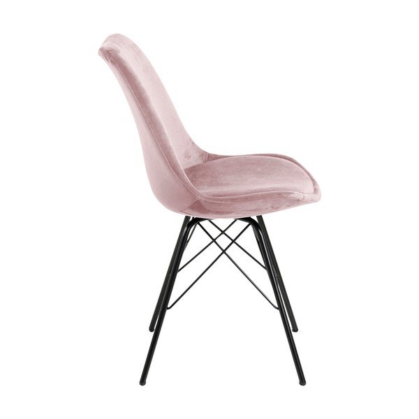Crna/ružičasta blagovaonska stolica Eris – Actona-image-4